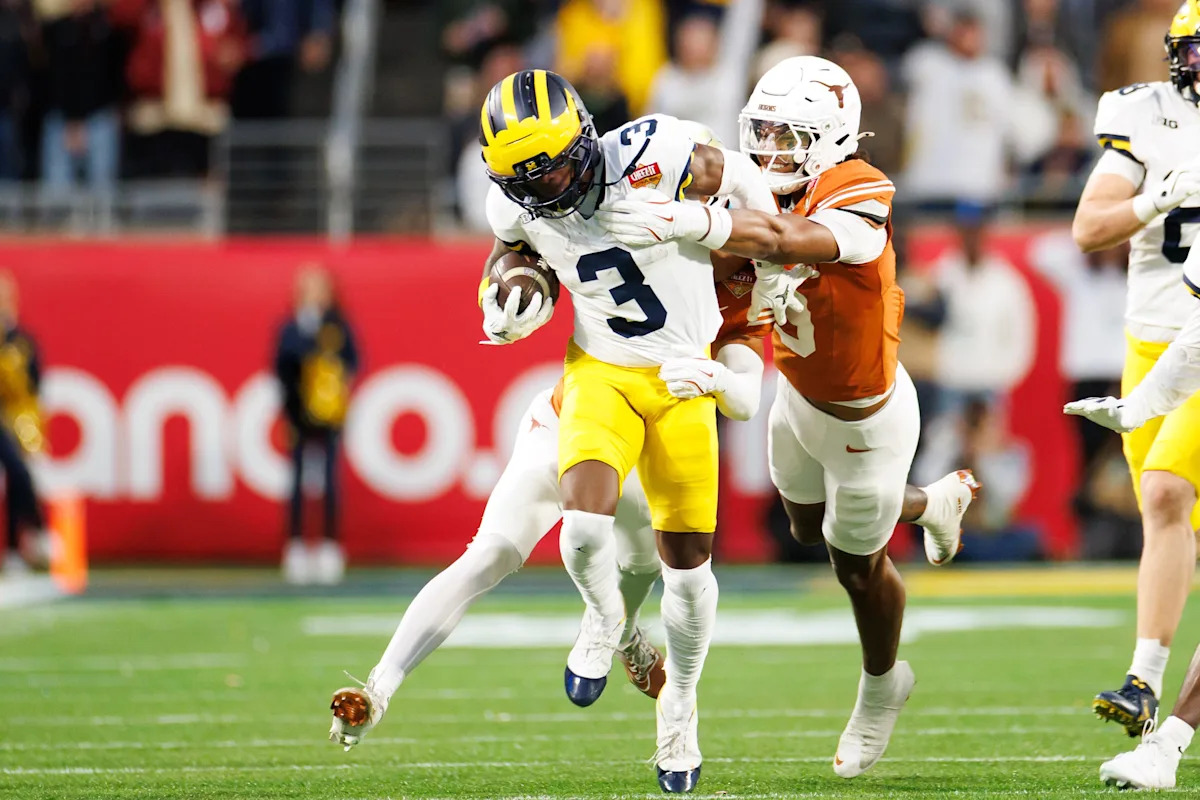 Calificaciones de fútbol americano de Texas vs. Michigan como equipos especiales, sorpresa navideña