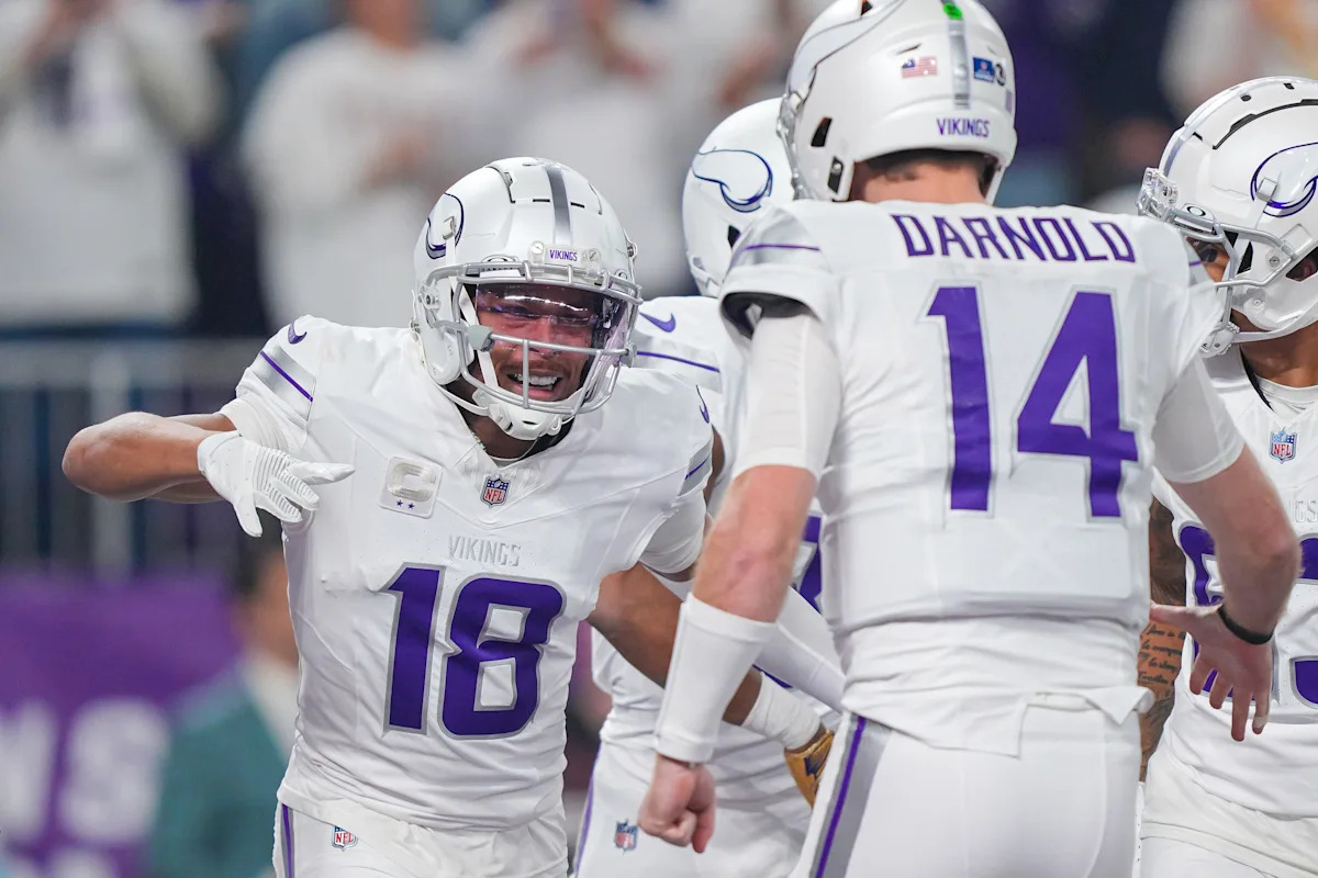 Justin Jefferson tiene una visión brutalmente honesta sobre el movimiento de Sam Darnold de los Vikings