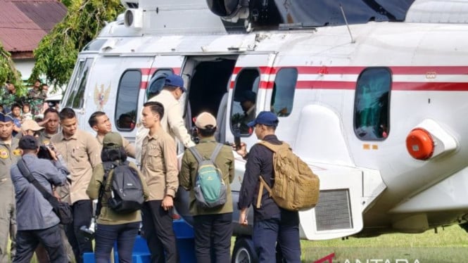 Prabowo viaja a Aceh Tamiang y revisa el desarrollo residencial posterior al desastre