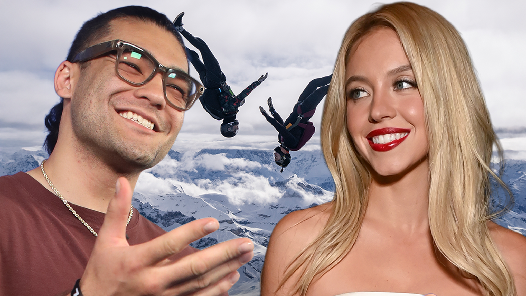 Puka Nacua disparó su remate con Sydney Sweeney