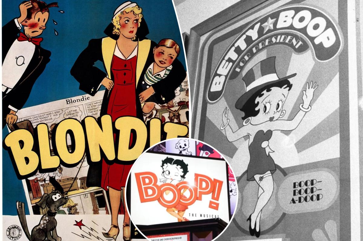 Betty Boop y Blondie pasan al dominio público, uniéndose a Mickey Mouse y Winnie the Pooh.