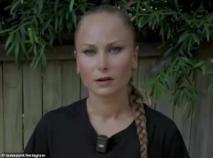 Grace Tame rompió la disculpa de Anthony Albanese y cortó el comentario