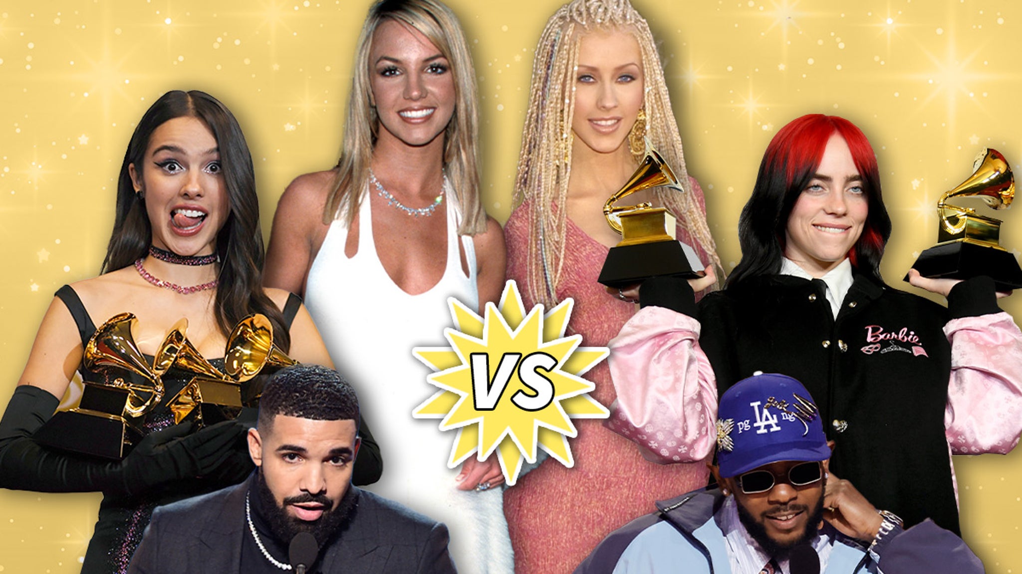 ¿Quién eras más bien? ¡Iconos en la edición de los Grammy!
