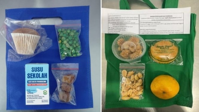 BGN pidió no envasar MBG Ramadhan en bolsas de plástico y sustituir los anacardos por huevos en el menú