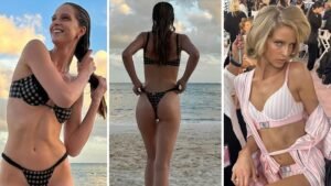 Instantáneas sexys de la campeona Abby para celebrar su cumpleaños número 29