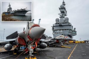 Suecia intercepta un presunto dron ruso durante la visita de un portaaviones francés