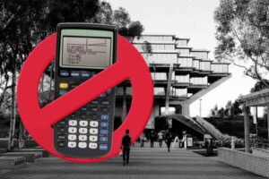 El Informe de preparación matemática de UCSD no menciona la prohibición de las calculadoras