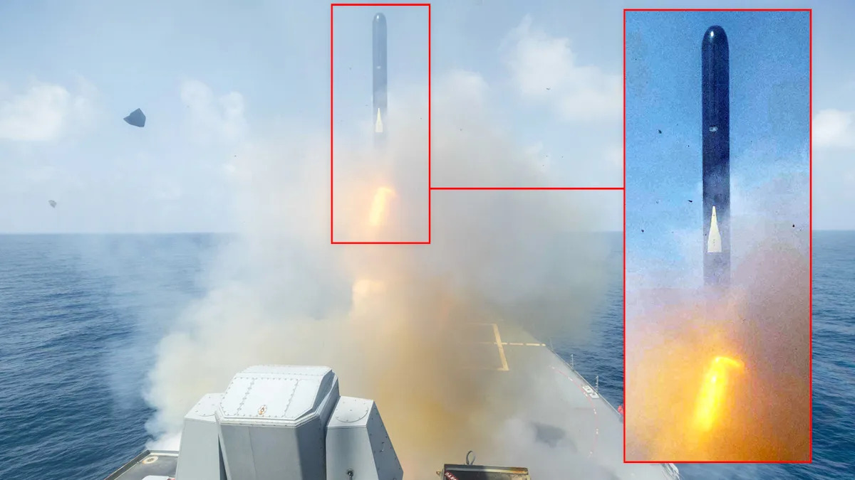 Misil de crucero Black Tomahawk visto por primera vez en ataques contra Irán (actualizado)