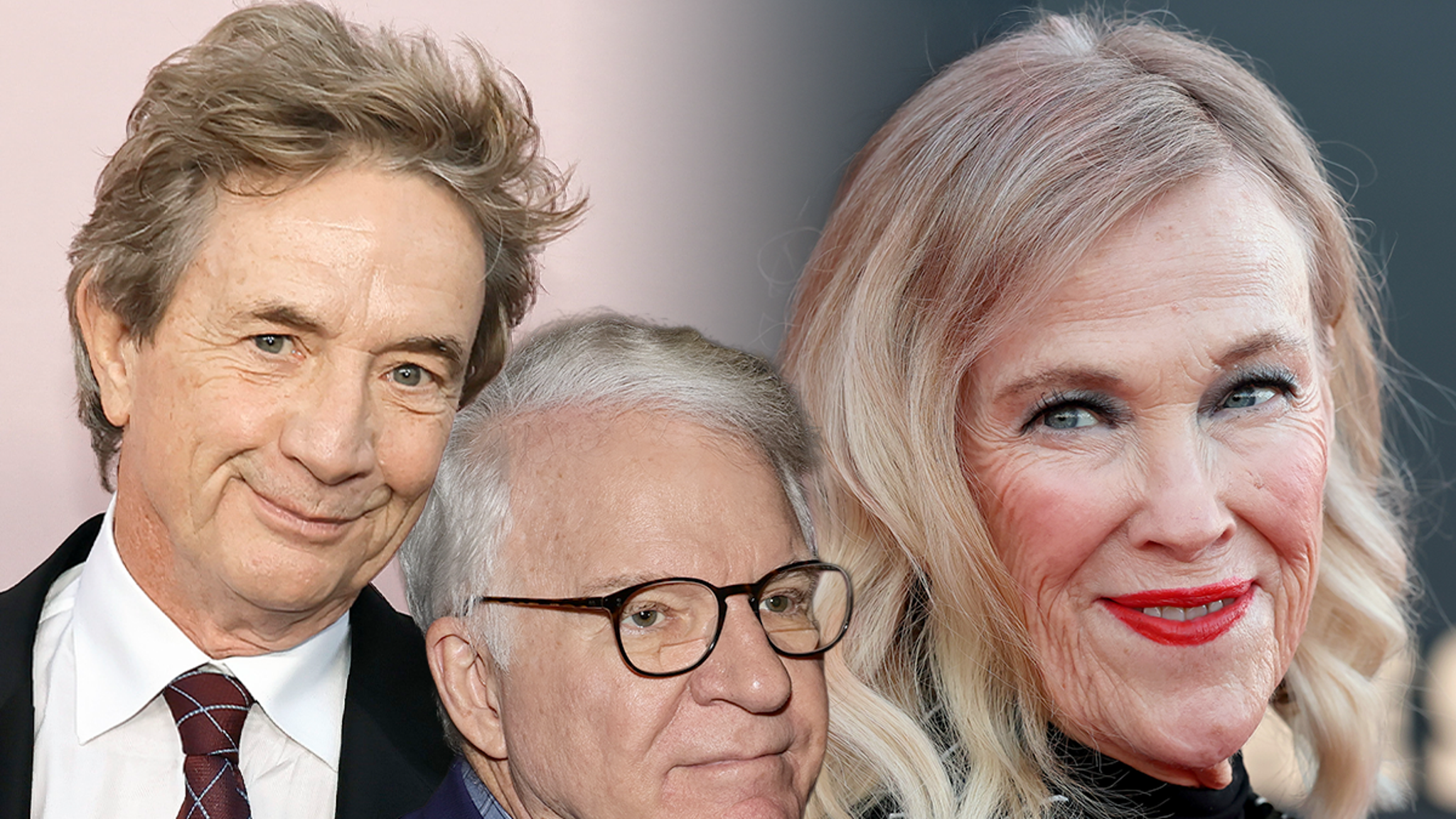 Breve homenaje a Steve Martin y Martin Catherine O’Hara durante el programa de comedia