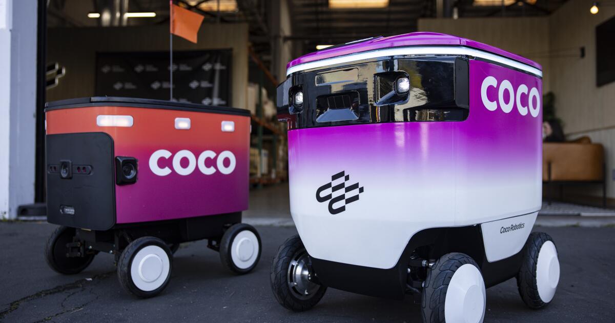 Una nueva generación de robots de entrega está llegando a LA, construidos más grandes y más fuertes