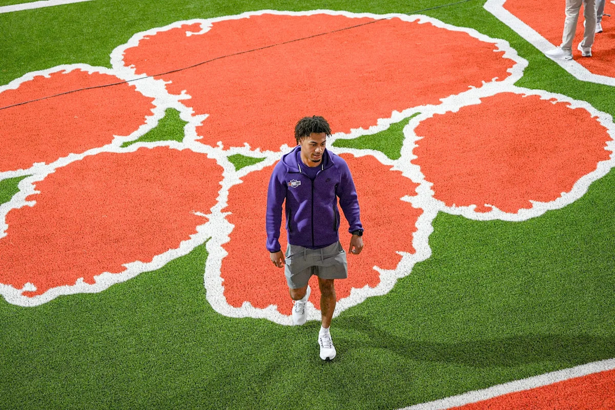 Draft de la NFL 2026: los Saints se enfrentarán al productivo WR de Clemson, Antonio Williams