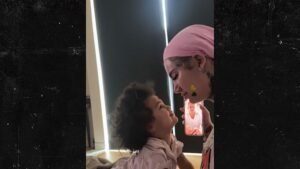 Bhad Bhabie pasa tiempo con su hija después de luchar contra el cáncer