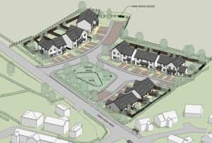 Prohibición de habla inglesa de nuevas propiedades de 15 viviendas en un pueblo costero de Gales es ilegal, según dictaminan los planificadores