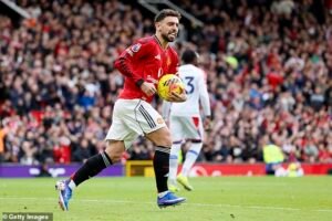 La voluntad del Manchester United de vender a Bruno Fernandes el verano pasado fue una auténtica locura, y su actuación ganadora en Crystal Palace lo demostró una vez más, escribe Chris Wheeler.