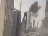 El Centro Financiero Internacional de Dubai fue alcanzado por una actualización en vivo de un dron kamikaze