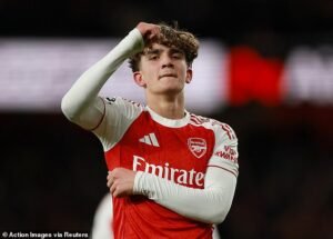 Max Douman hace historia: Star, de 16 años, se convierte en el jugador más joven en marcar en la Premier League y elogia el “cambio de juego” de Mikel Arteta