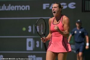 La locutora de tenis Arina Sabalenka aterroriza al número uno del mundo tras su victoria en Indian Wells