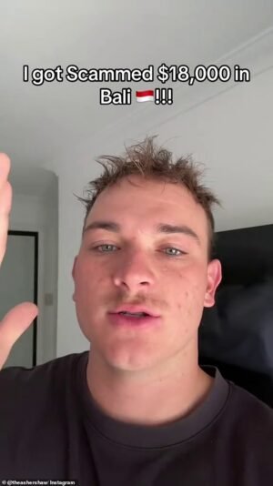 Un turista australiano advirtió después de perder 18.000 dólares a manos de estafadores en Bali: “¿Qué está pasando?”