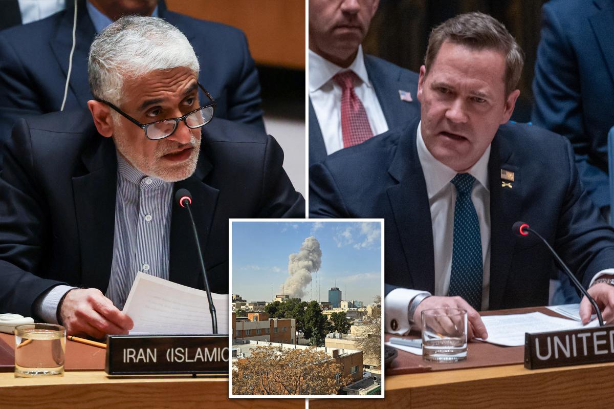 El embajador de Estados Unidos se separa de los diplomáticos iraníes en un intenso enfrentamiento en la ONU en medio de la Operación Furia Épica