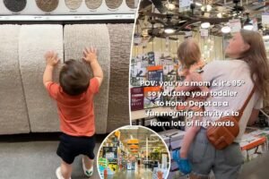 Las mamás con niños pequeños en Home Depot están sufriendo agotamiento parental