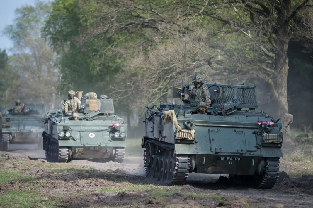 El ejército británico estaba tan agotado que sólo podía “tomar una pequeña ciudad comercial en un buen día”.