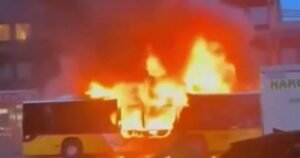 Seis muertos en incendio de autobús en Suiza