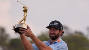 Cameron Young hace birdies en el 17, último hoyo para ganar el Players Championship