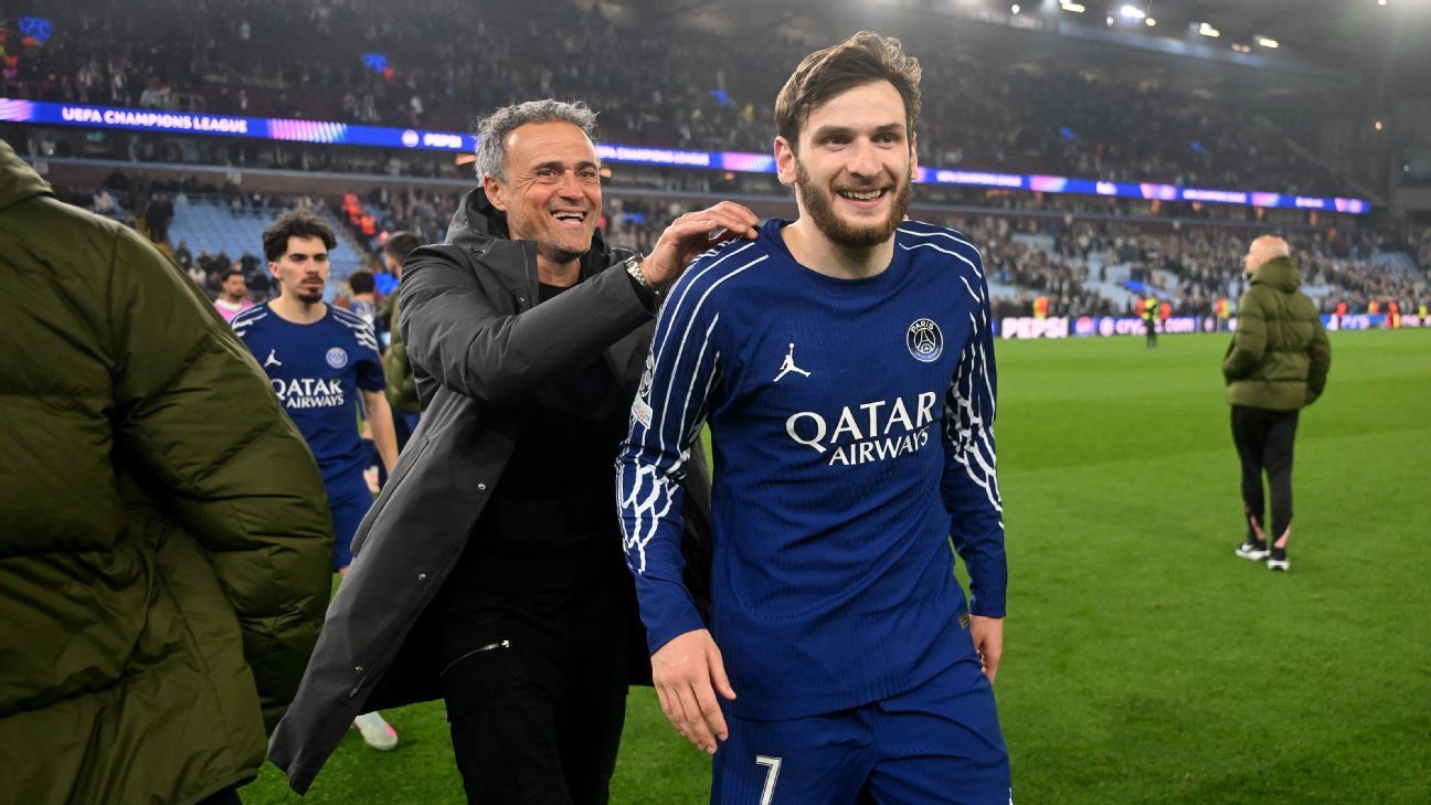 Rumores de traspasos, noticias: el Arsenal para la estrella del PSG, Kvaratshelia
