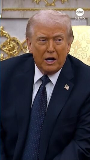 MIRAR: El presidente Trump dice que Irán “va a atacar si no lo hacemos”