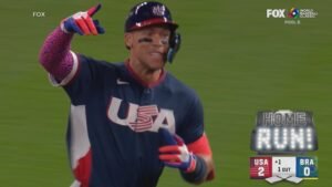 MIRAR: Clásico Mundial de Béisbol: Equipo de EE. UU. vs. Brasil