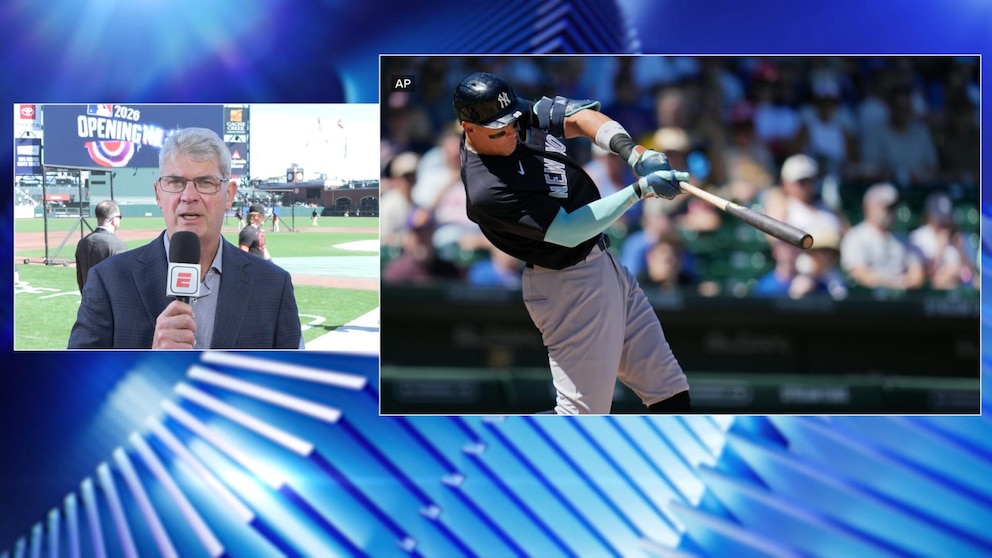 MIRAR: El béisbol está de regreso a medida que comienza el día inaugural