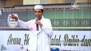 Ustadaj Abdul Somad dijo que la fortuna puede fluir como un río