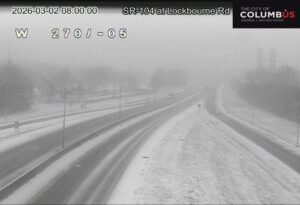 Los accidentes se están cerrando alrededor de Columbus a medida que los condados declaran emergencias por nieve