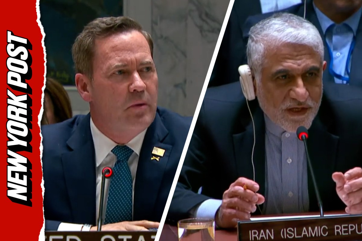 El embajador de Estados Unidos ante la ONU le dice a Irán en la cara en una tensa reunión de la ONU