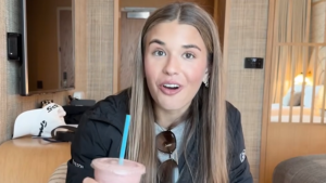 Kai Trump lleva el servicio secreto a Erewhon para comprar un batido Hailey Bieber por 21 dólares