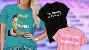 Camisetas de empoderamiento para el Día Internacional de la Mujer