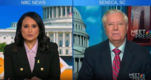 ‘¡¿Cuántas veces tengo que decírtelo?!’ Lindsey Graham critica a Kristen Welker de NBC preguntándole si Trump tiene un “plan” sobre Irán