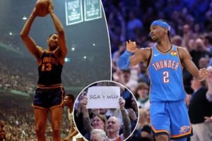 Shai Gilgeous-Alexander rompe el récord de 20 puntos de Wilt Chamberlain