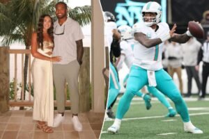 La esposa de Tua Tagovailoa reacciona ante la liberación del QB de los Dolphins
