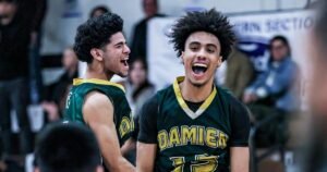 El baloncesto masculino de Damián derriba a Crespi con un triple