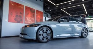 El nuevo EV de 100.000 dólares de Sony es en parte coche, en parte gadget y en parte apuesta