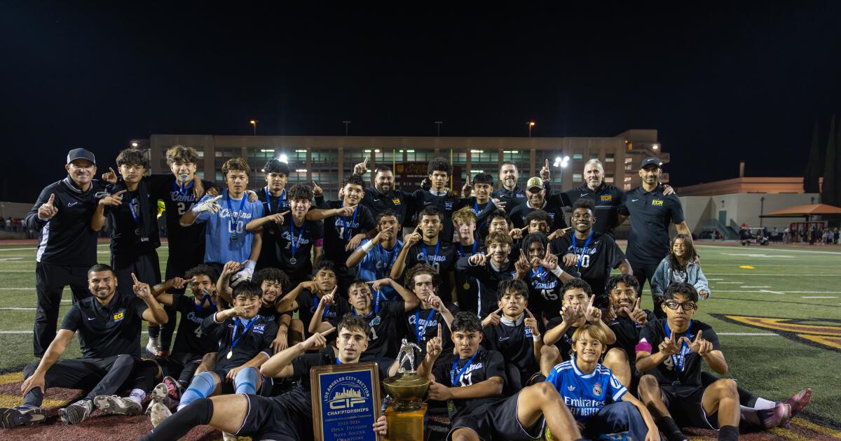 El Camino Real ganó el título de fútbol masculino de la División Abierta de la Sección Ciudad