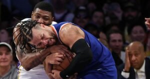 Los Lakers demostraron contra los Knicks que pueden ganar defensivamente