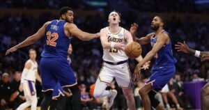 Luka Doncic y Austin Reaves lideran a los Lakers sin LeBron más allá de los Knicks