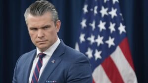 El Pentágono bloqueó a los fotógrafos de la sesión informativa de Hegseth sobre la guerra de Irán