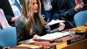 Melania Trump preside una reunión del Consejo de Seguridad de la ONU mientras Estados Unidos ataca a Irán