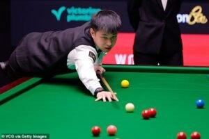 ¿El mejor partido de billar? Por qué cientos de millones están listos para ver al campeón mundial Zhao Xintong y al héroe nacional Ding Junhui enfrentarse en el crisol por un lugar en los cuartos de final.