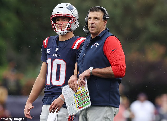 El QB de los Patriots, Drake Maye, rompe el silencio sobre el escándalo del asunto Mike Vrabel mientras el entrenador en jefe regresa después de una consulta sobre el drama de Diana Russini.