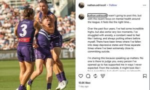 La estrella de la AFL admite que consideró suicidarse en múltiples ocasiones en una confesión desgarradora