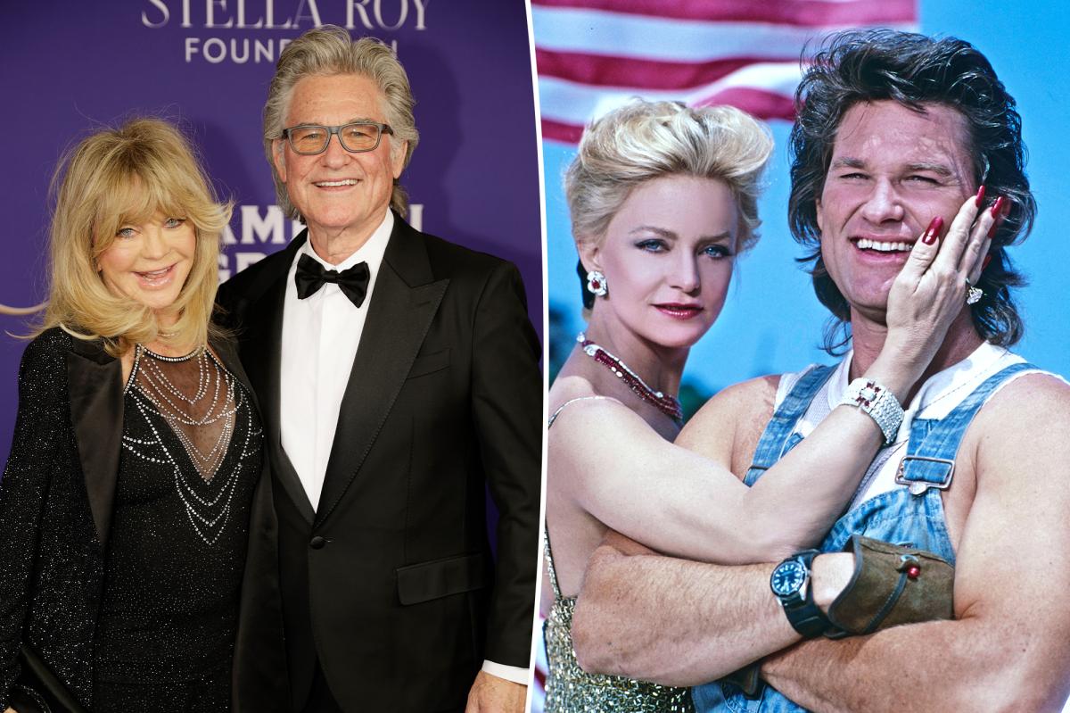 Goldie Hawn dice que su relación con Kurt Russell sigue abierta después de 43 años
